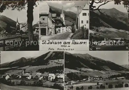 St Johann am Tauern Orts und Teilansichten Strassenpartie