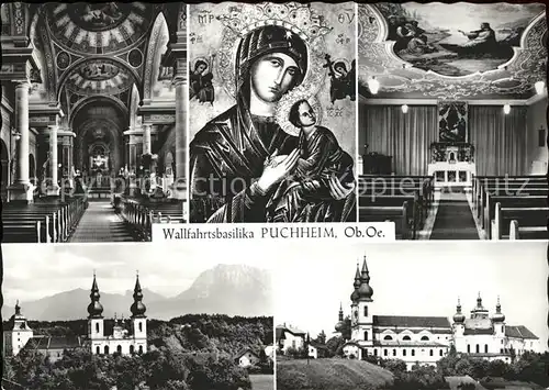 Puchheim Attnang Wallfahrtsbasilika Inneres Marienbild Kat. Attnang Puchheim