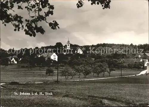 St Johann Haide Teilansicht Kirche Kat. St Johann in der Haide Steiermark