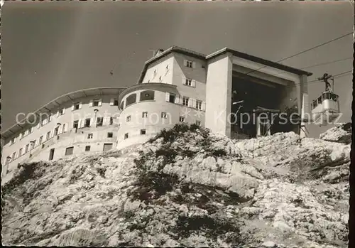 Dachstein Gebirge Dachsteinbahn Berghaus Krippenstein Kat. Oesterreich