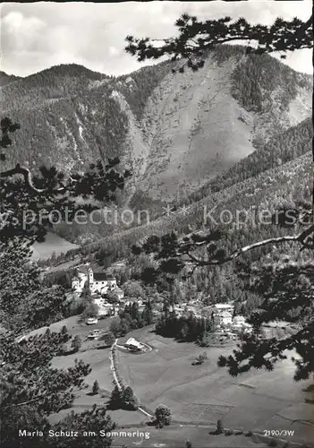 Maria Schutz Niederoesterreich mit Wallfahrtskirche am Semmering Kat. Goestritz