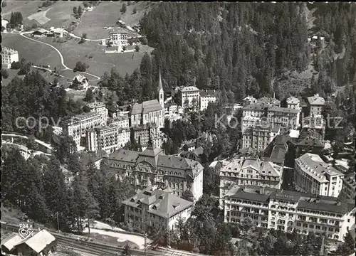 Badgastein Teilansicht Thermalbadeort an der Tauernbahn