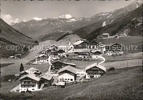 Obergurgl Soelden Tirol Hoechstgelegenes Kirchdorf Europas oetztaler Alpen Kat. Soelden oetztal