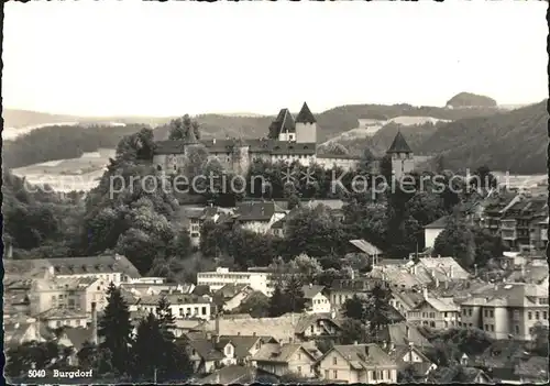 Burgdorf Bern Ortsblick Kat. Hasle Burgdorf