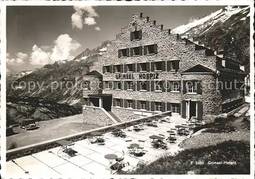 Grimsel Pass Grimsel Hospiz / Grimsel /Rg. Innertkirchen