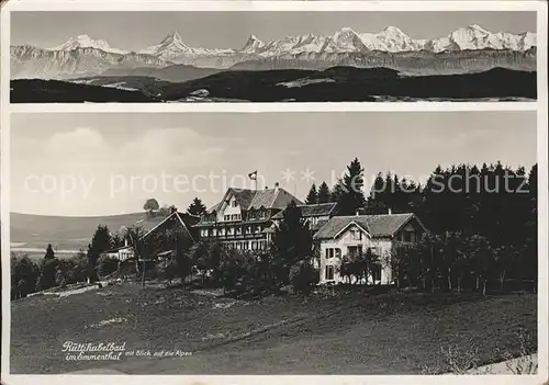 Emmental Region Ruettihubelbad Kat. Hasle Burgdorf