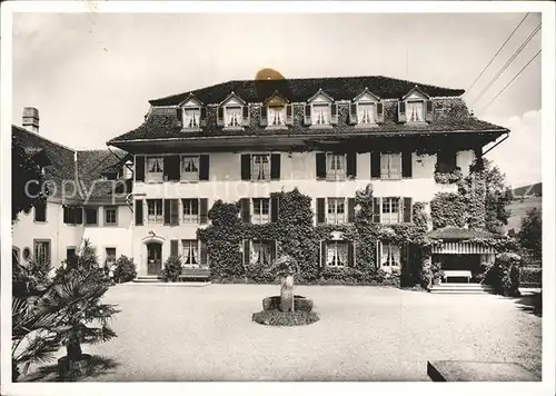 Konolfingen BE Christl Heim Schloss Huenigen Kat. Konolfingen