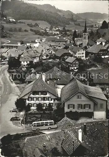 Wasen Emmental BE Ortsblick mit Gasthof zum Roessli Kat. Wasen