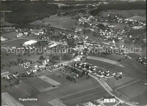 Mellingen AG Fliegeraufnahme  Kat. Mellingen