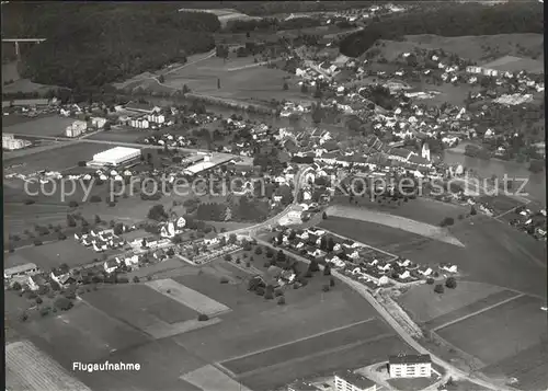 Mellingen AG Fliegeraufnahme Kat. Mellingen