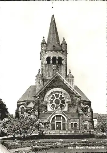 Basel BS Pauluskirche Kat. Basel