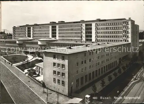 Basel BS Neues Buergerspital Kat. Basel