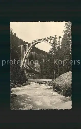 Arosa GR Langwieser Viadukt Kat. Arosa