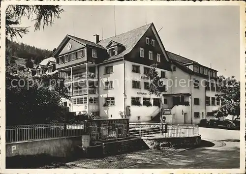 Rietbad Hotel Kurhaus Toggenburg Kat. Nesslau