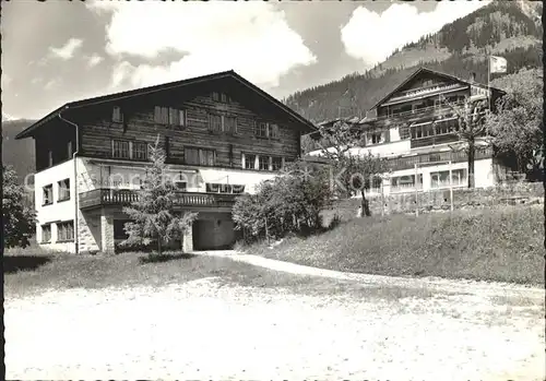 Klosters GR Kinder Ferienheim Soldanella Kat. Klosters
