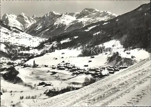 Klosters GR Serneus Silvretta Kat. Klosters