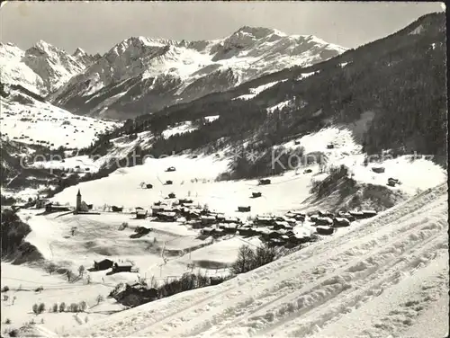 Klosters GR Serneus Silvretta Kat. Klosters