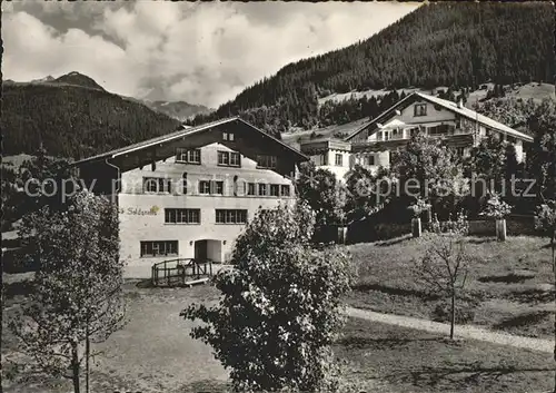 Klosters GR Ferienheim Soldanella Kat. Klosters