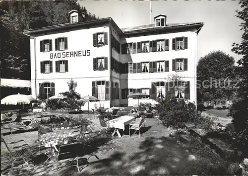 Klosters GR Bad Serneus Hotel Kurhaus Kat. Klosters