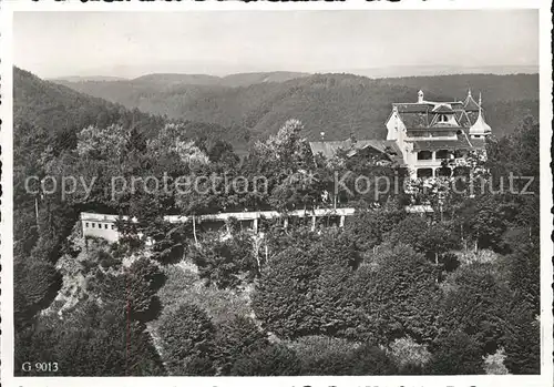 Burgdorf Bern Hotel Kurhaus Rothoehe Kat. Hasle Burgdorf