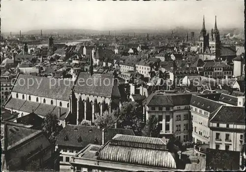 Basel BS Blick von der St Elisabethen Kirche Kat. Basel