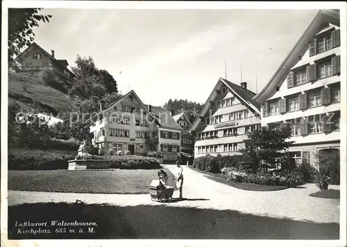 Walzenhausen AR Kirchplatz Kat. Walzenhausen