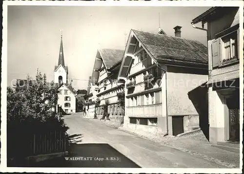 Waldstatt AR Dorfpartie mit Kirche Kat. Waldstatt