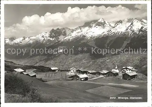 Miraniga Gesamtansicht mit Alpenpanorama