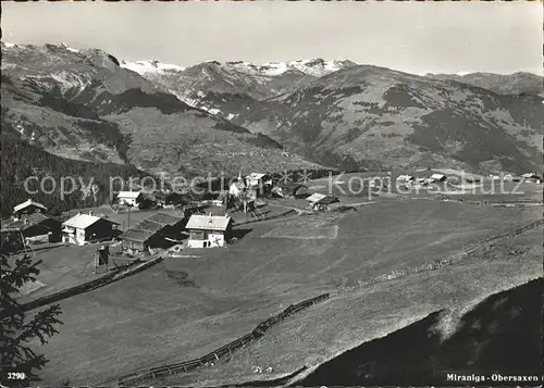 Miraniga Gesamtansicht mit Alpenpanorama