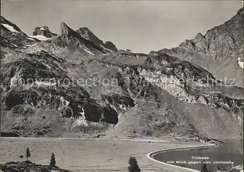 Engelberg OW mit Truebsee und Jochpass Kat. Engelberg