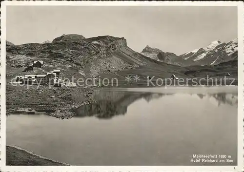 Frutt Melchsee Hotel Reinhard am See Kat. Melchsee Frutt