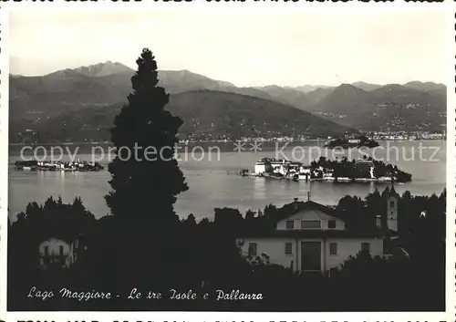 Lago Maggiore Isole Pallanza Kat. Italien