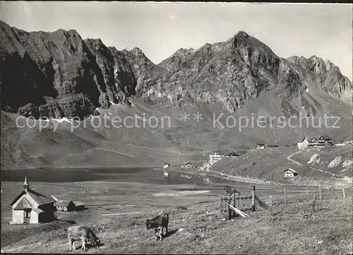 Frutt Melchsee mit Hochstollen Kapellchen Kat. Melchsee Frutt