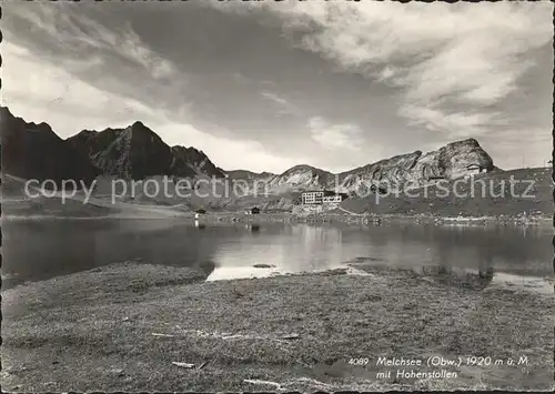 Frutt Melchsee Hotel Reinhard mit Hohenstollen Kat. Melchsee Frutt