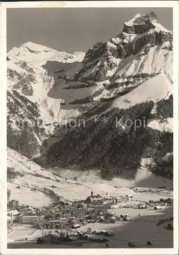 Engelberg OW mit Hahnen Kat. Engelberg