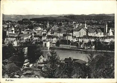 Aarau AG Totalansicht Kat. Aarau