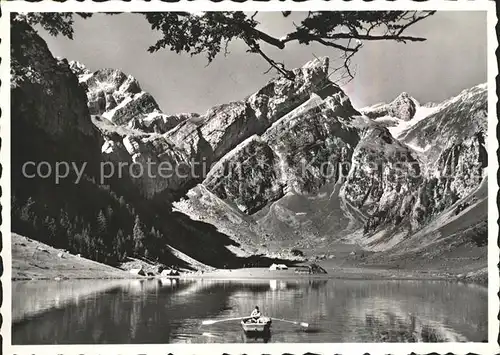 Saentis AR seealpsee mit Altmann Rossamd Saentis Kat. Saentis