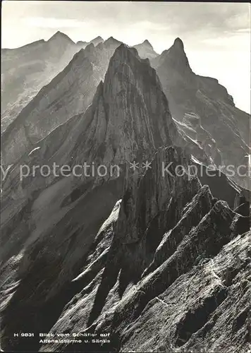 Saentis AR Berggasthaus Schaefler Kat. Saentis