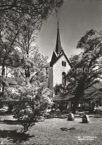 Schaffhausen SH Muensterkirche Kat. Schaffhausen
