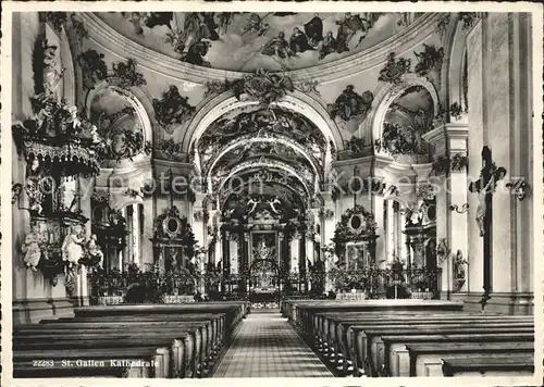 St Gallen SG Heiligkreuz Dreifaltigkeitskirche Kat. St Gallen