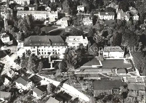 Rorschach Bodensee Fliegeraufnahme Staedtisches Krankenhaus / Rorschach /Bz. Rorschach