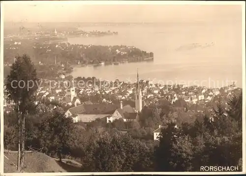 Rorschach Bodensee Panorama Bodensee / Rorschach /Bz. Rorschach