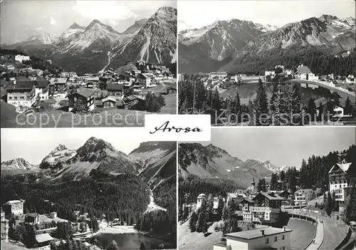 Arosa GR Teilansichten Kat. Arosa