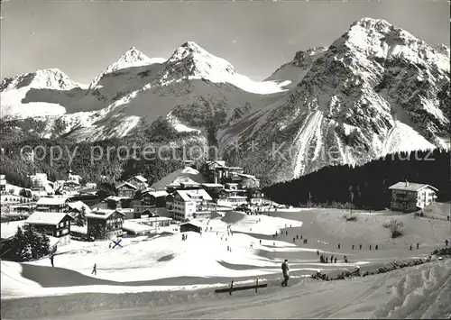 Arosa GR Ortsansicht Kulm Hotel Kat. Arosa