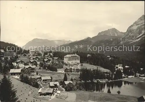 Arosa GR Panorama am Obersee Kat. Arosa