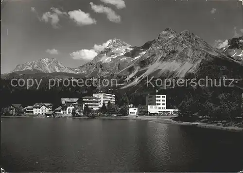 Arosa GR Obersee mit Furkahoerner Kat. Arosa