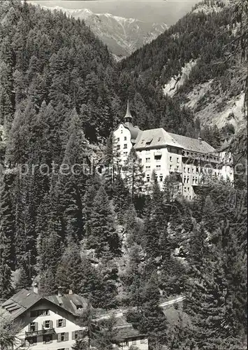 Engadin GR Arsenheilbad Kurhaus Val Sinestra / St Moritz /Bz. Maloja