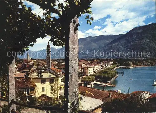 Ascona TI Panorama Lago Maggiore / Ascona /Bz. Locarno