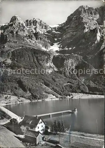 Glarus GL Gasthaus Rhodannenberg am Kloentalersee Kat. Glarus