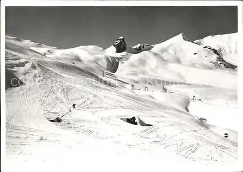 Arosa GR Skigebiet am Hoernlilift Kat. Arosa